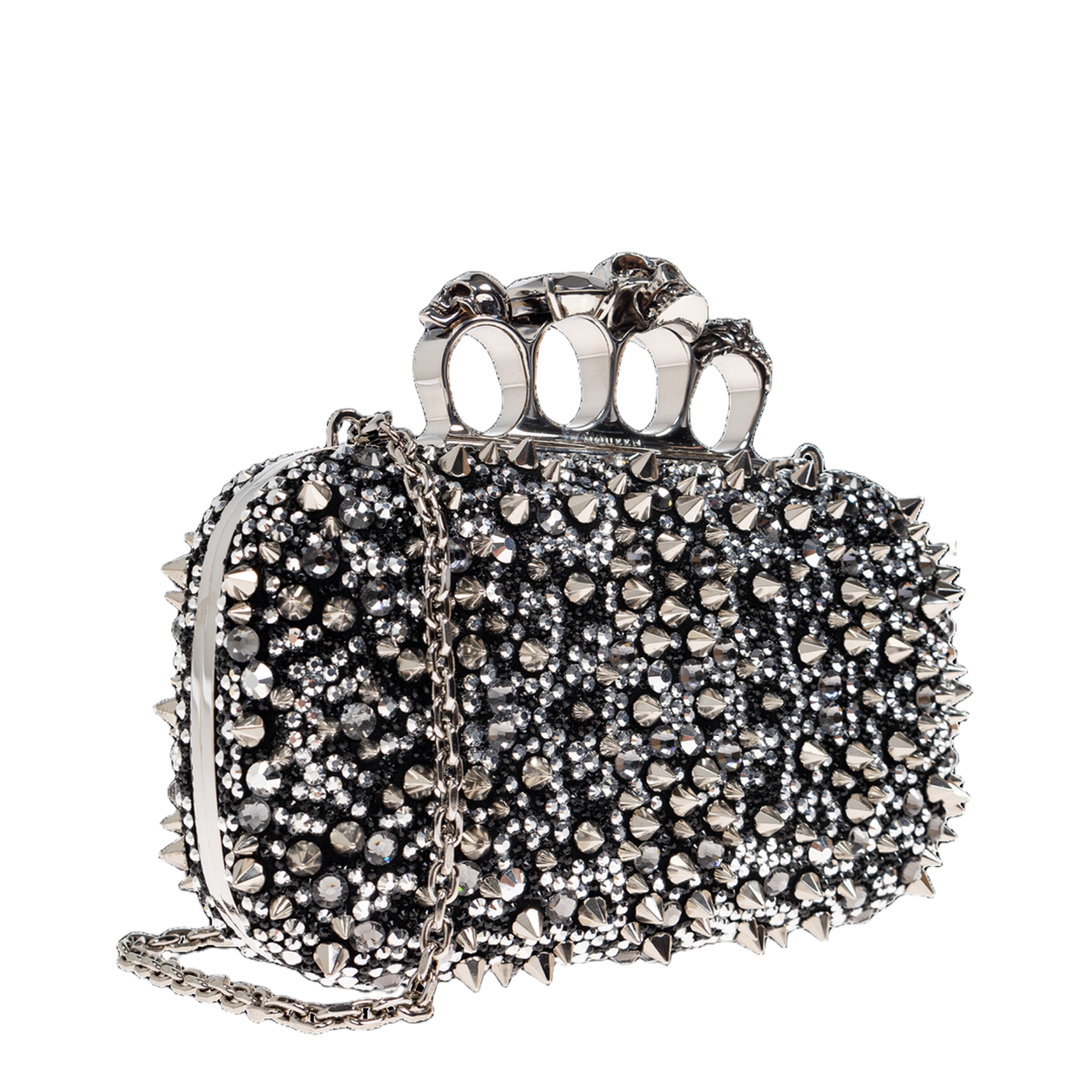 Clutch Bag with Shimmering Crystals - Image 4