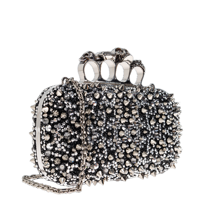 Clutch Bag with Shimmering Crystals - Image 4