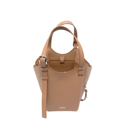 Hammock Flip Calfskin Shoulder Bag - Squirrel - Image 4