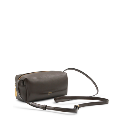Kye Mini Calfskin Crossbody - Dark Brown - Image 3
