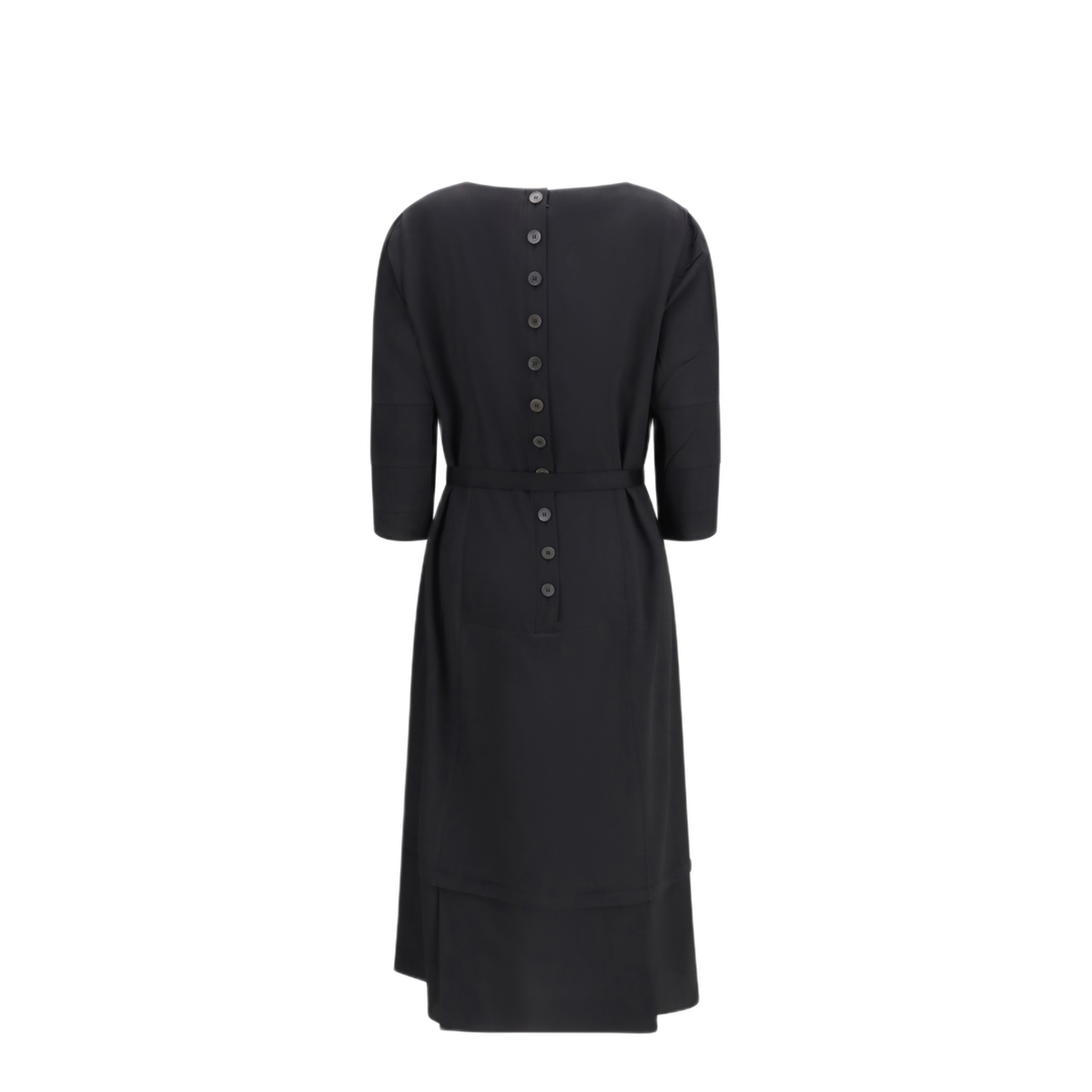Wool And Silk Midi Dress - Image 2