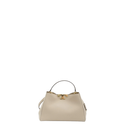 Eleanor Soft Satchel Cream - Image 1