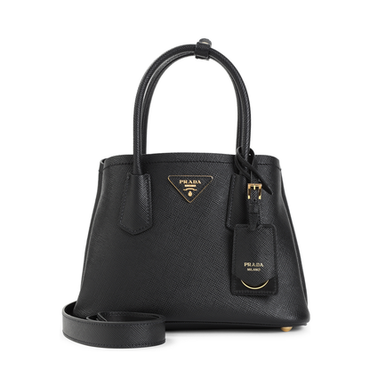 Black Leather Handbag - Image 2