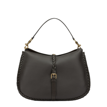 Pony Maxi Shoulder Bags - Brown - Image 1