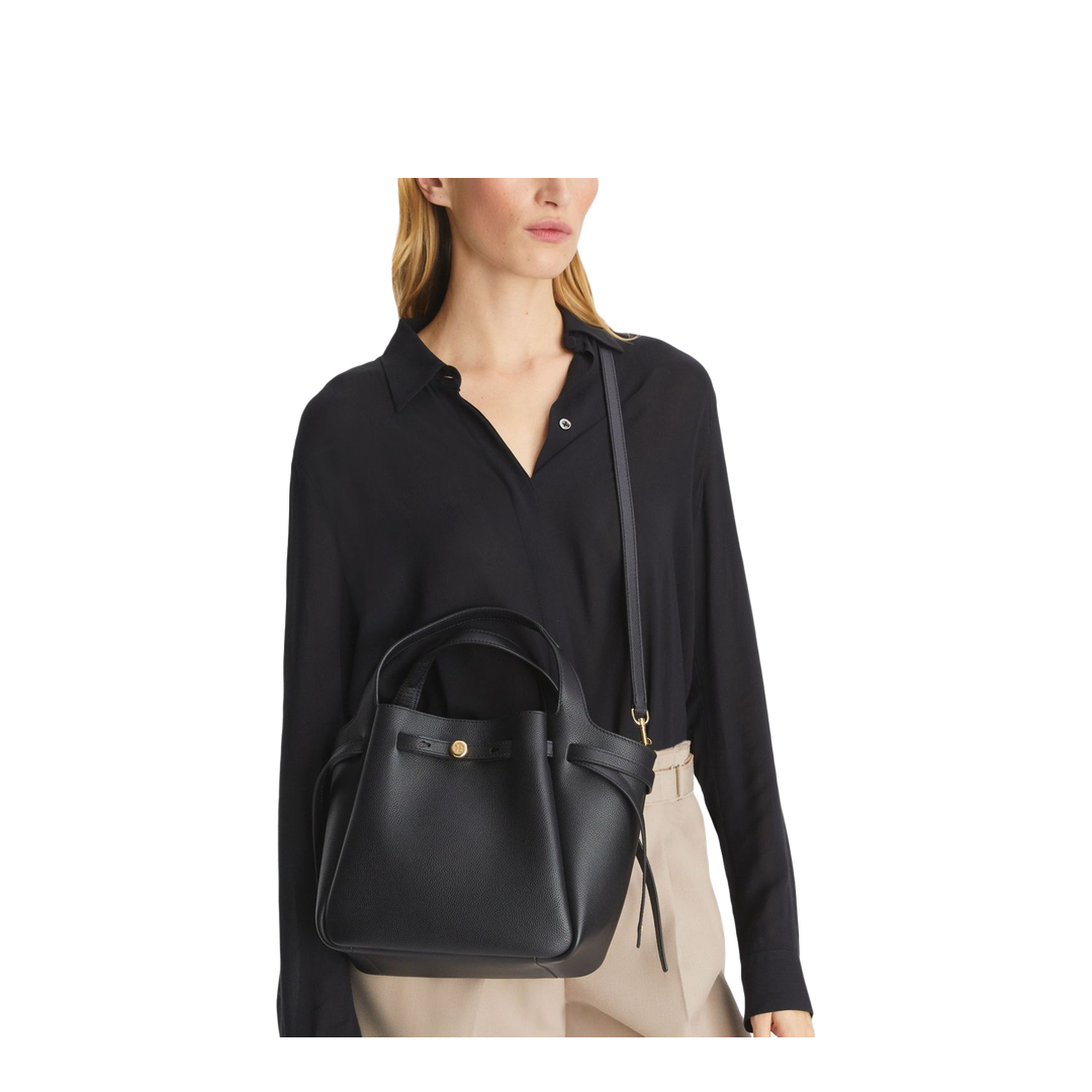 Romy leather tote bag - Image 4