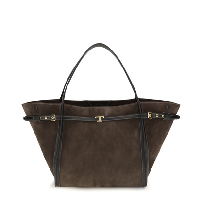 Suede Tote Bag - Image 1