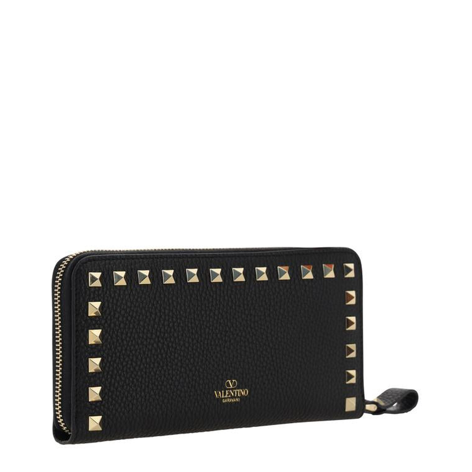 Rockstud Flap French Leather Wallet - Image 2