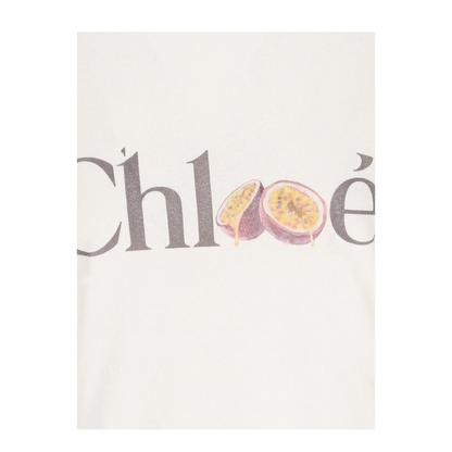Passion Fruit Print Baby Fit Cotton Jersey T-Shirt - Image 3