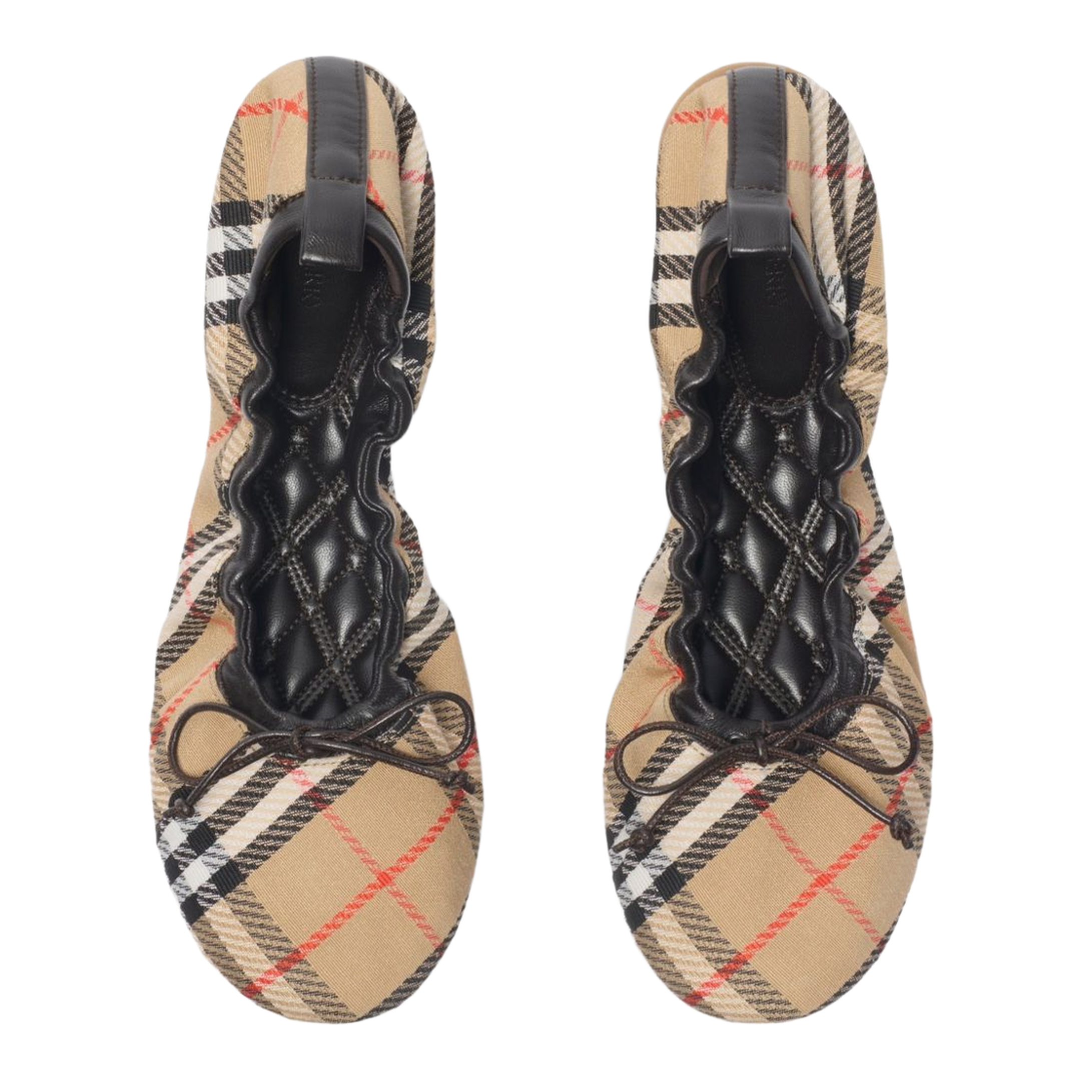 Fawn Check Ballet Flats - Image 2