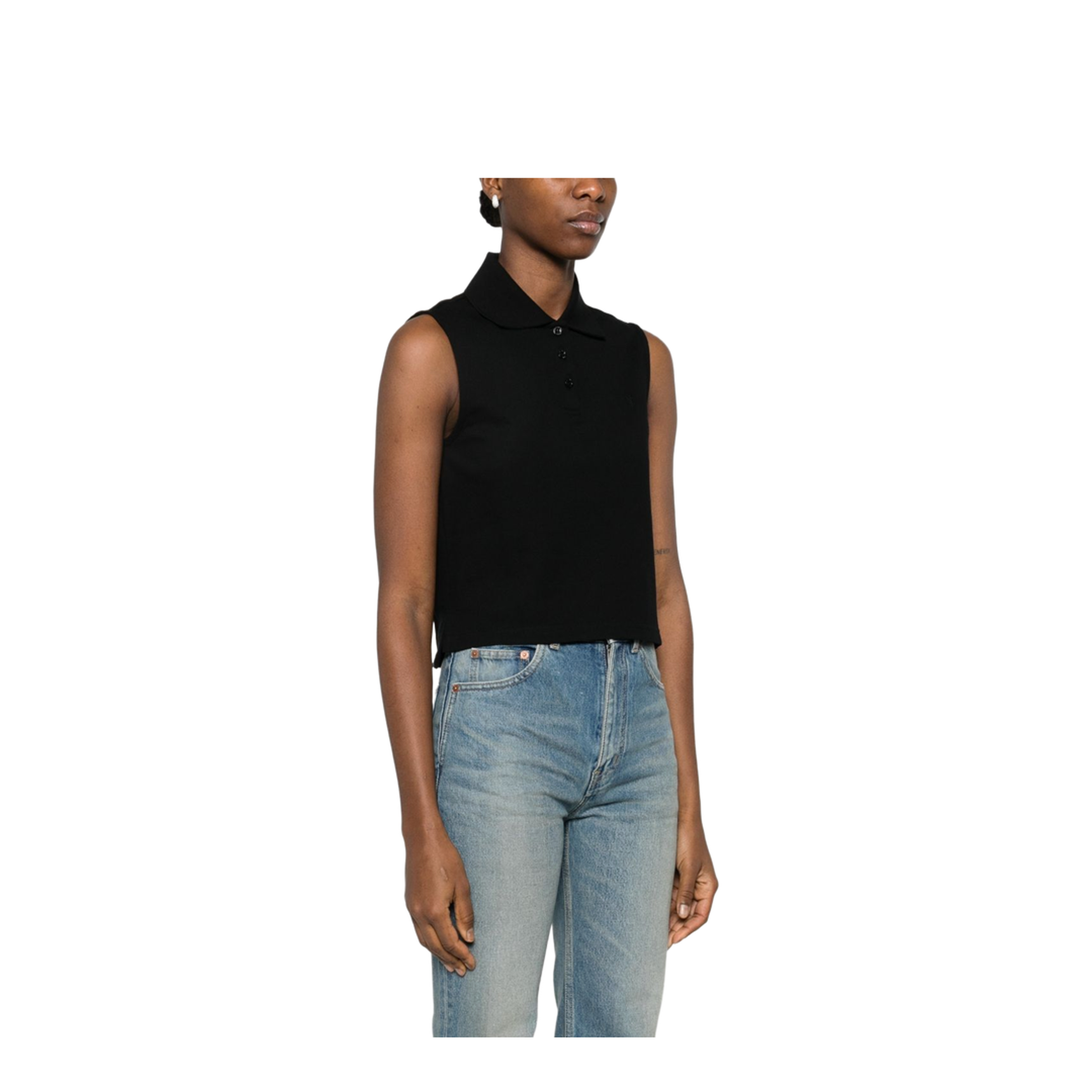 Cassandre Polo in Cotton Piqué - Image 3
