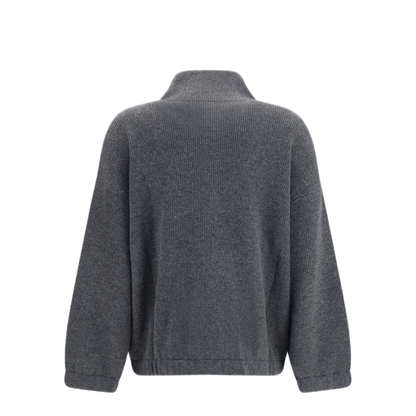 Cashmere Half-Zip Sweater - Image 2