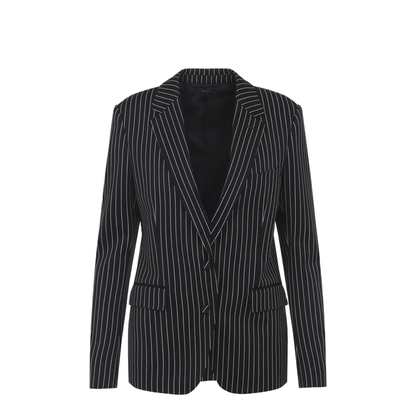 Striped Wool Barathea Jacket - Image 3