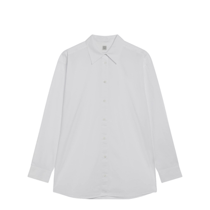 White Organic Cotton Shirt - Image 1