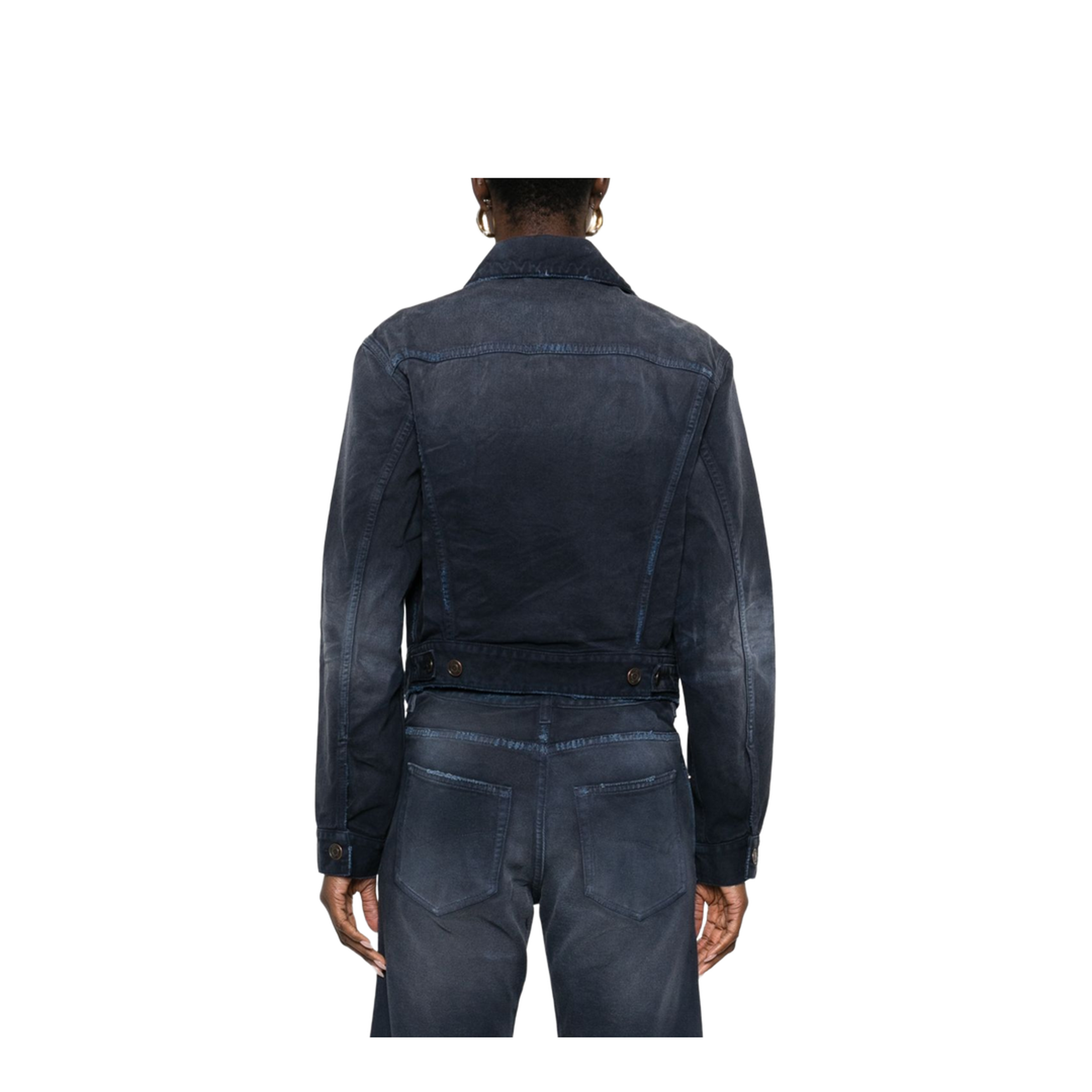 Denim Jacket with Pockets - Image 4