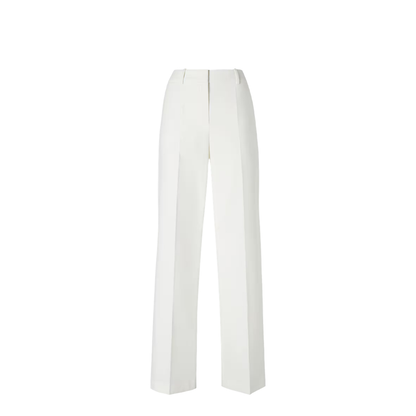 Pants in cotton with embroidered logo - Image 1