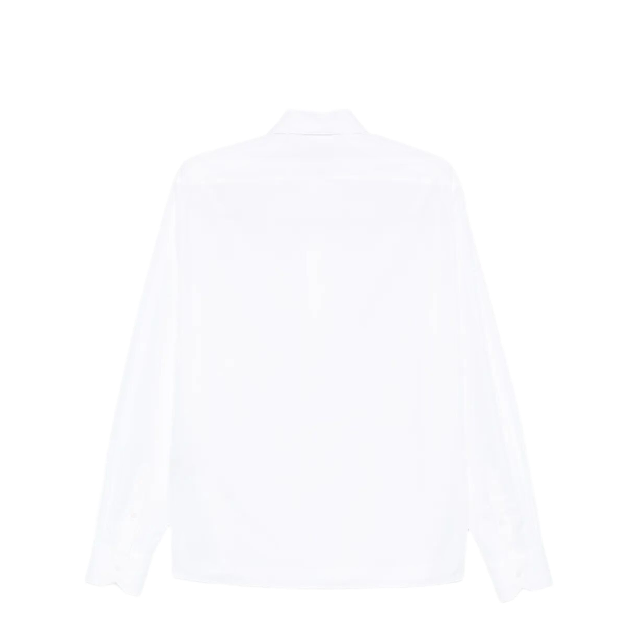 Boxy Fit Cotton Shirt with Zip Pocket - Image 2