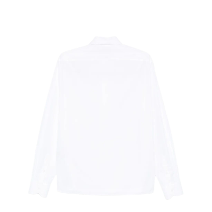 Boxy Fit Cotton Shirt with Zip Pocket - Image 2