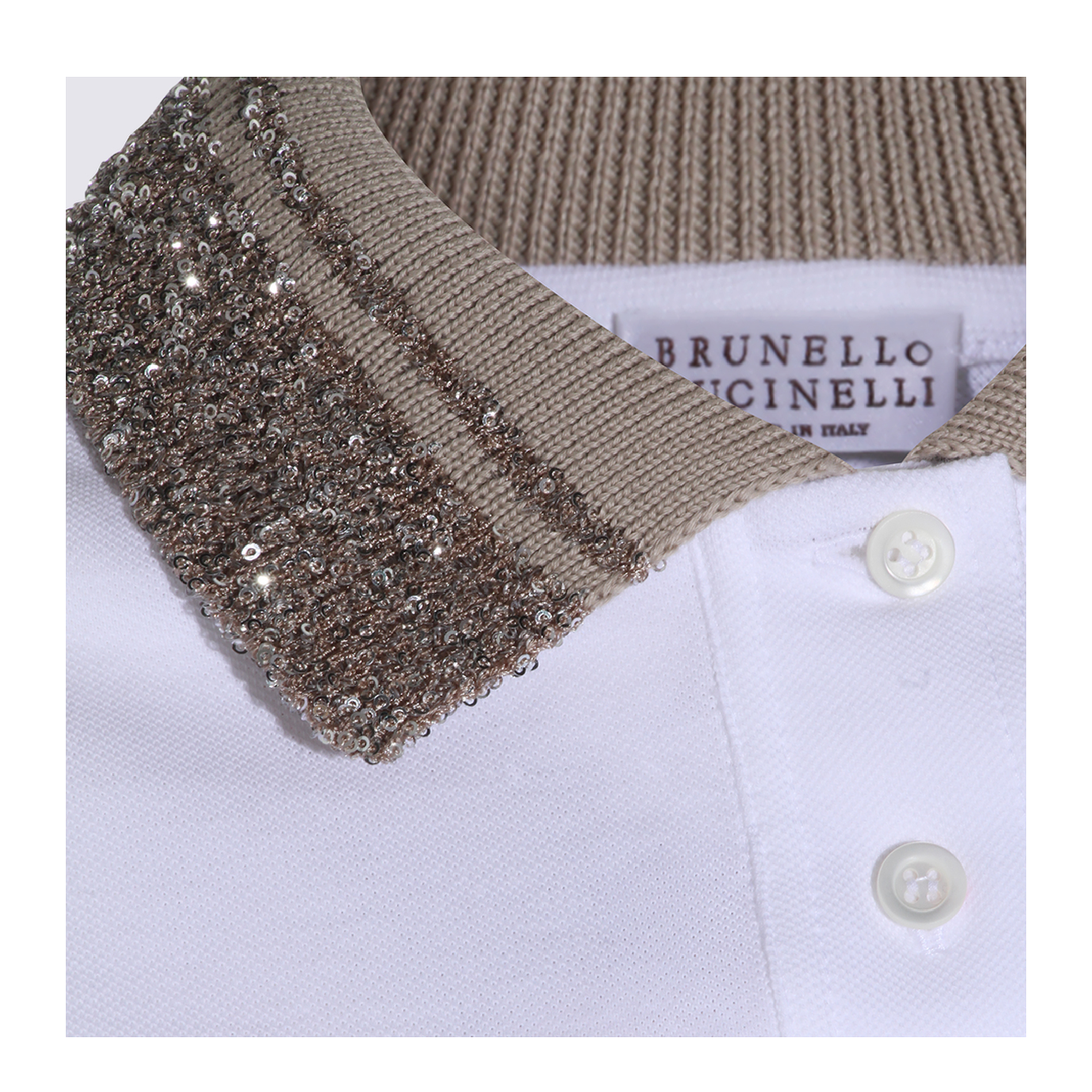 Polo Shirt With Dazzling Collar - Image 6