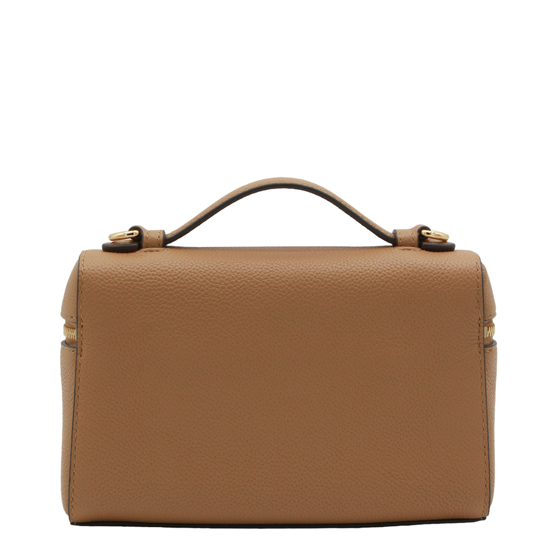 Romy Slim Mini Bag With Beige Leather Top - Image 4
