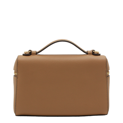 Romy Slim Mini Bag With Beige Leather Top - Image 4