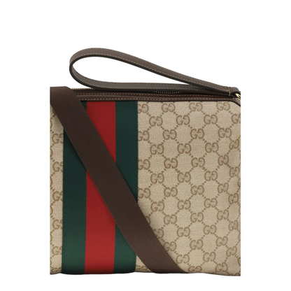Medium GG Shoulder Bag with Web Stripe - Image 4