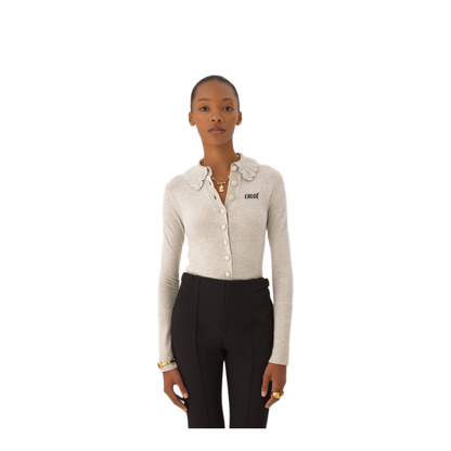 Polo Sweater With Logo - Image 3