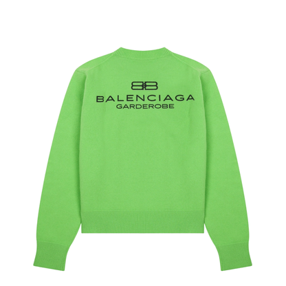 Crew Neck Sweater with Logo - Image 2