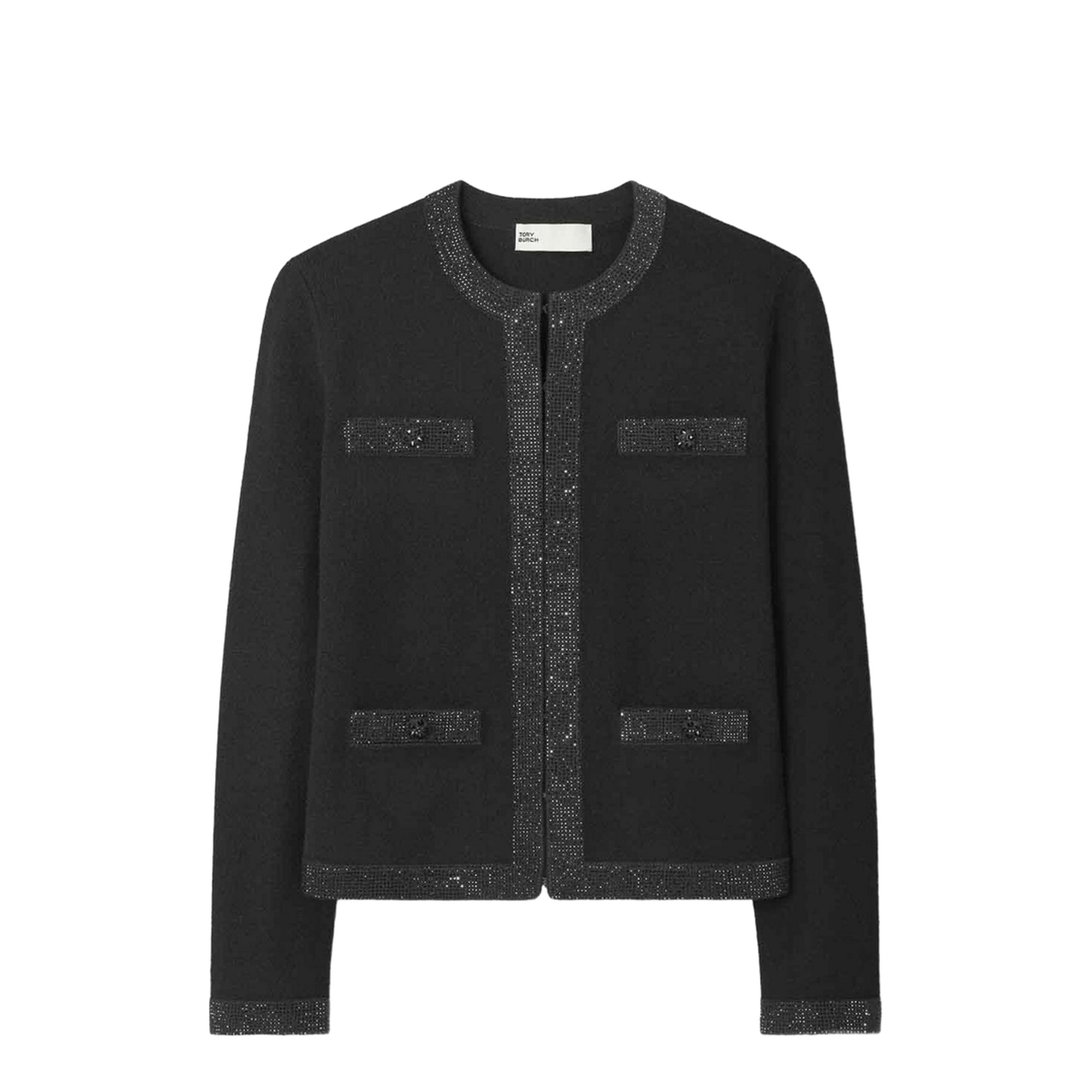 Wool Cardigan Black - Image 1