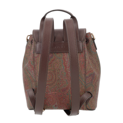 Essential S Arnica Small Jacquard Backpack - Brown - Image 2