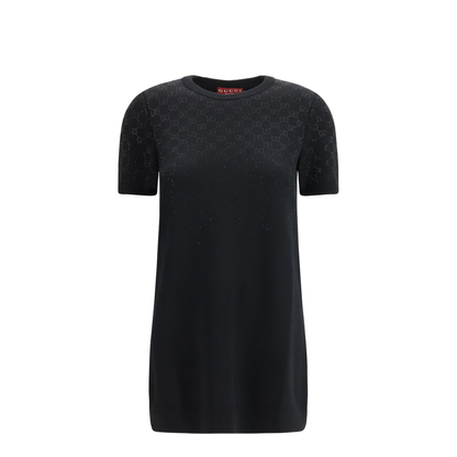 Wool-blend Mini Dress - Image 1