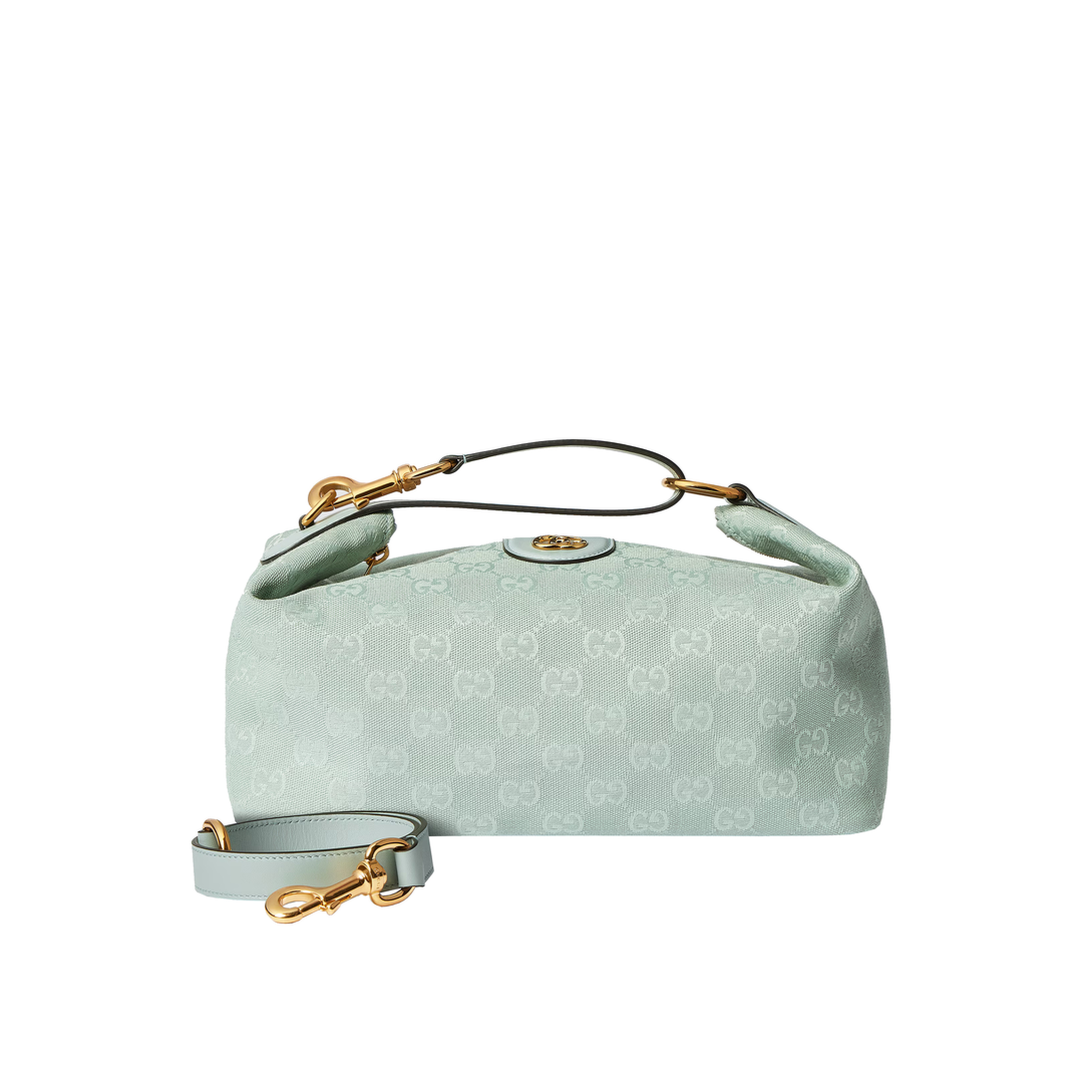 Vanity Medium Canvas Handbag - Blue - Image 2