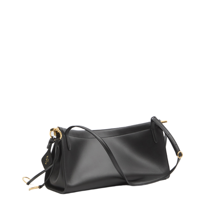 Le Click East West Medium Calfskin Shoulder Bag - Noir - Image 2