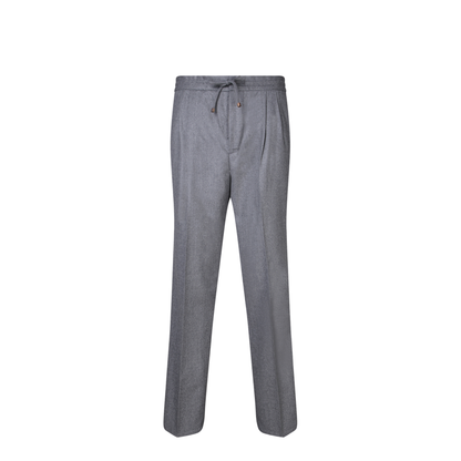 Grey Flannel Trousers - Image 2