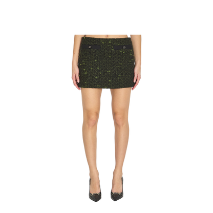 Bouclé Wool Skirt - Image 1