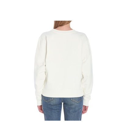 Oversized Sweatshirt in Cotton Fleece - Image 3