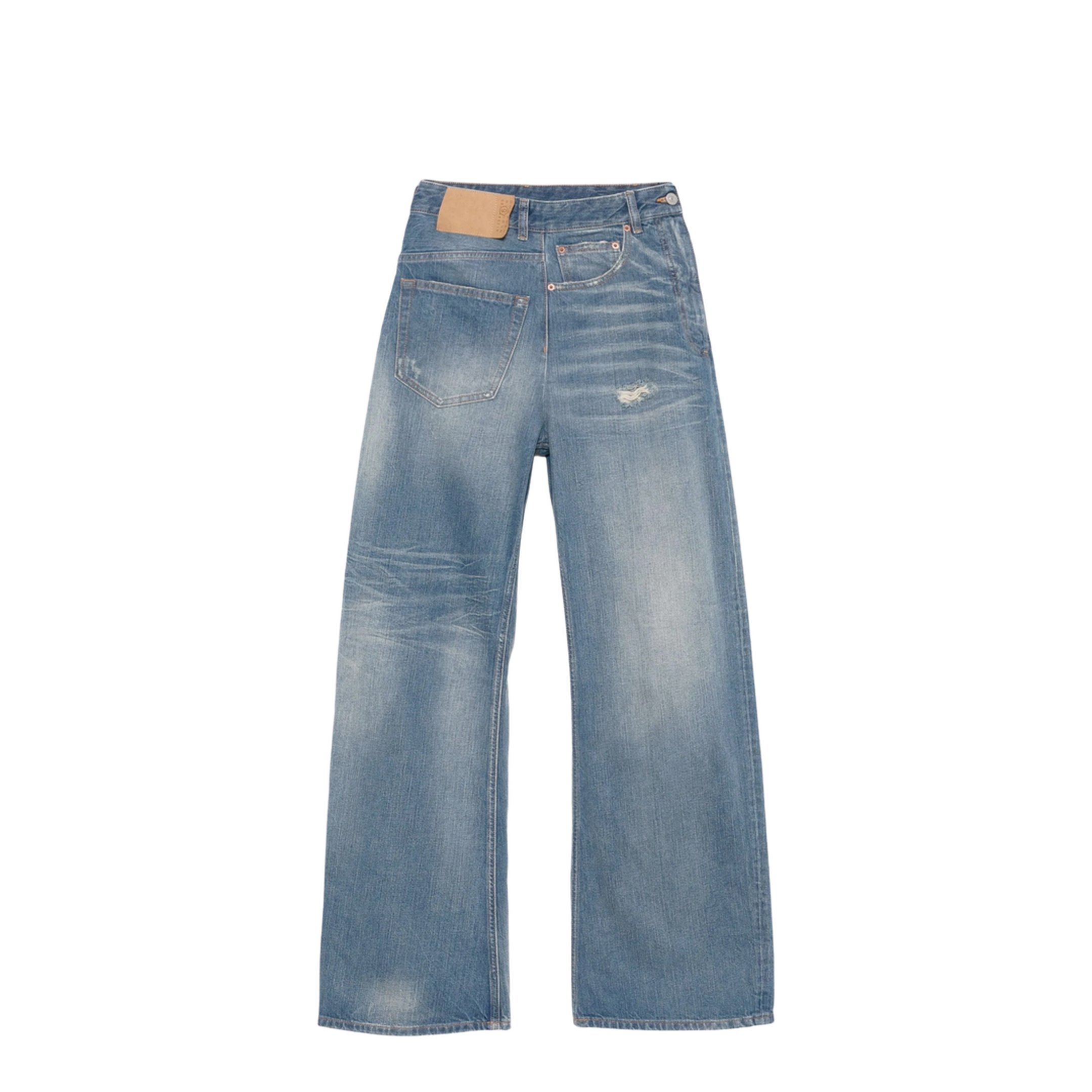 Twist Wide Leg Jeans - Image 1