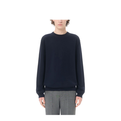 Wool Jumper with Vlogo Embroidery - Image 9