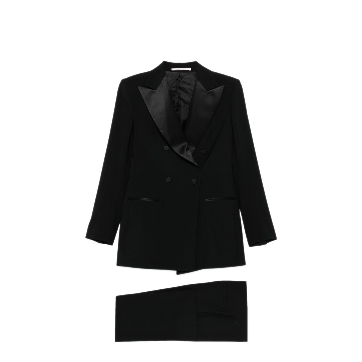 Black Wool Dress - Image 1