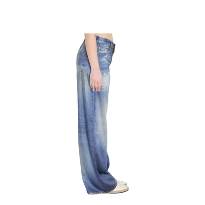 Printed Pants Jeans Effect - Image 3