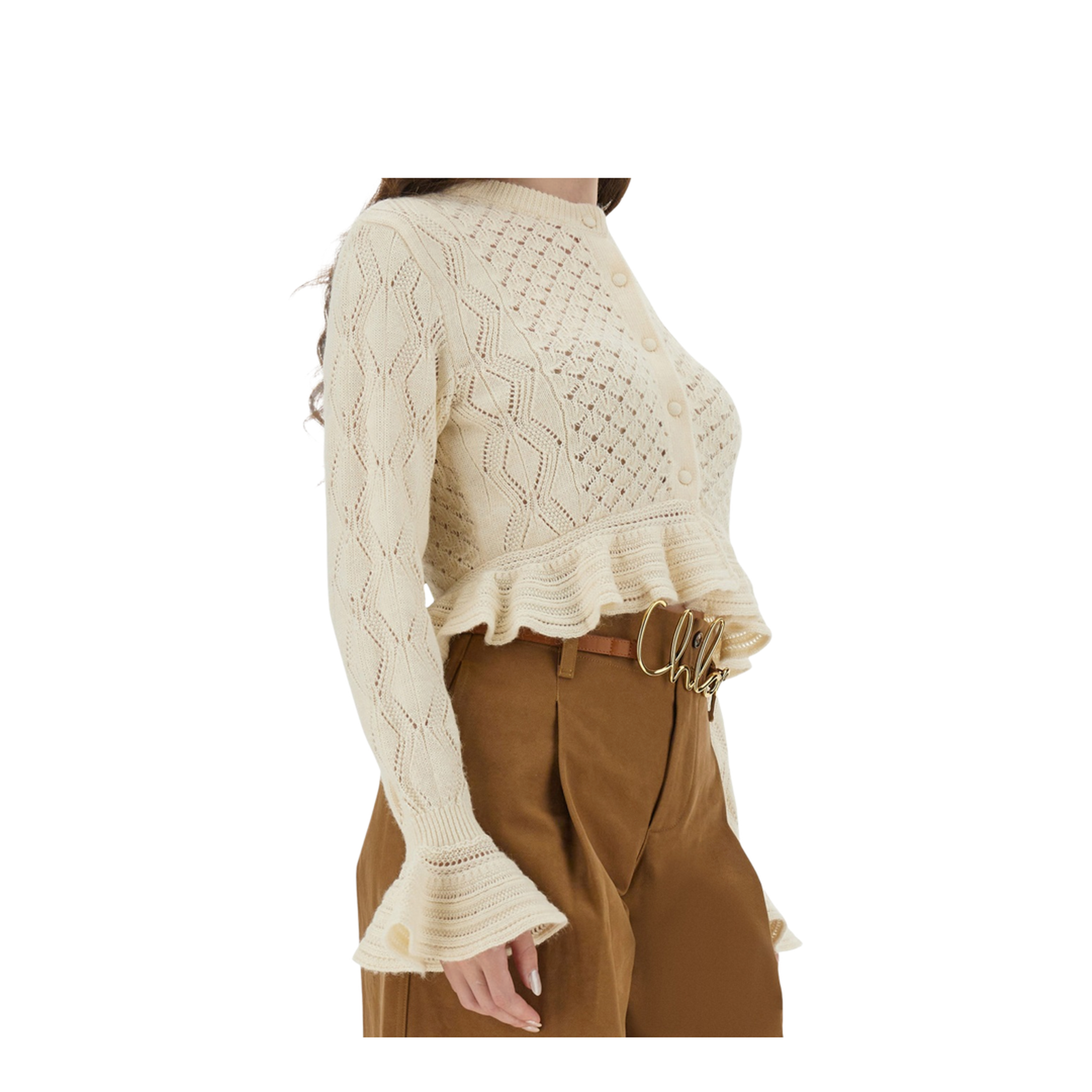Crochet Knit Cardigan - Image 4