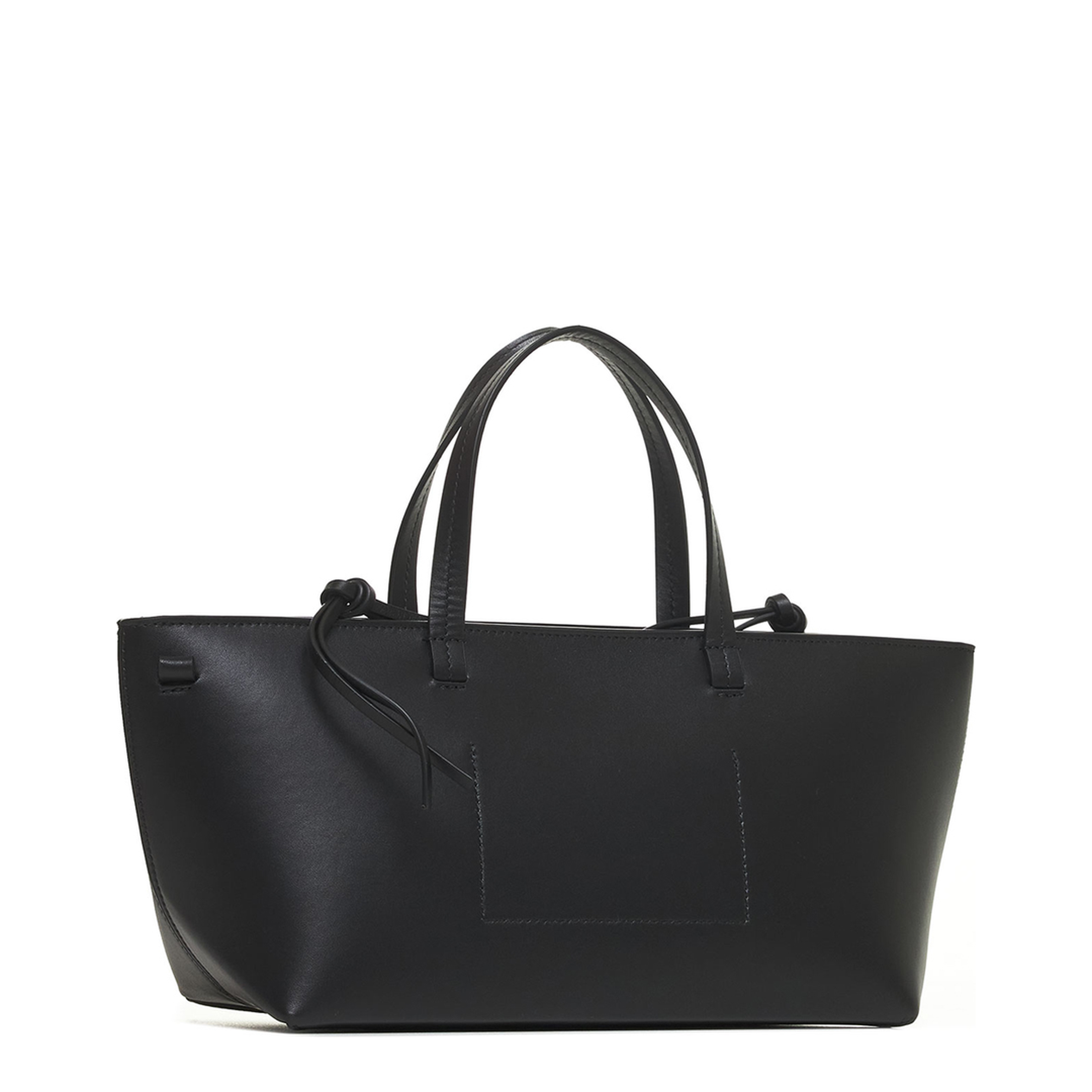 Bateau Black Leather Seal Bag - Image 3