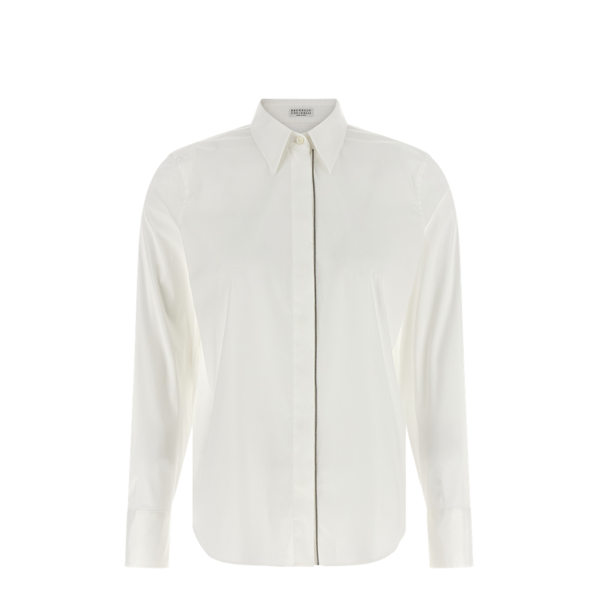 Shiny Trim Shirt - Image 1