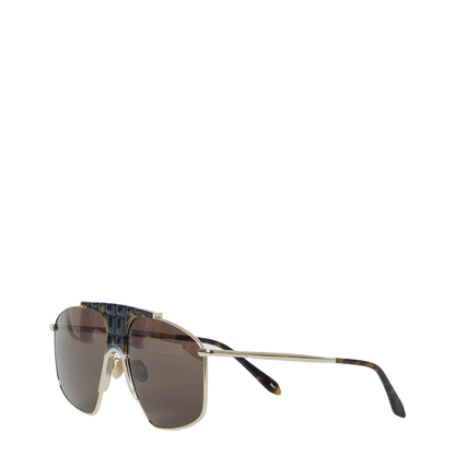 Sunglasses - Tortoiseshell Metal Frame - Image 1