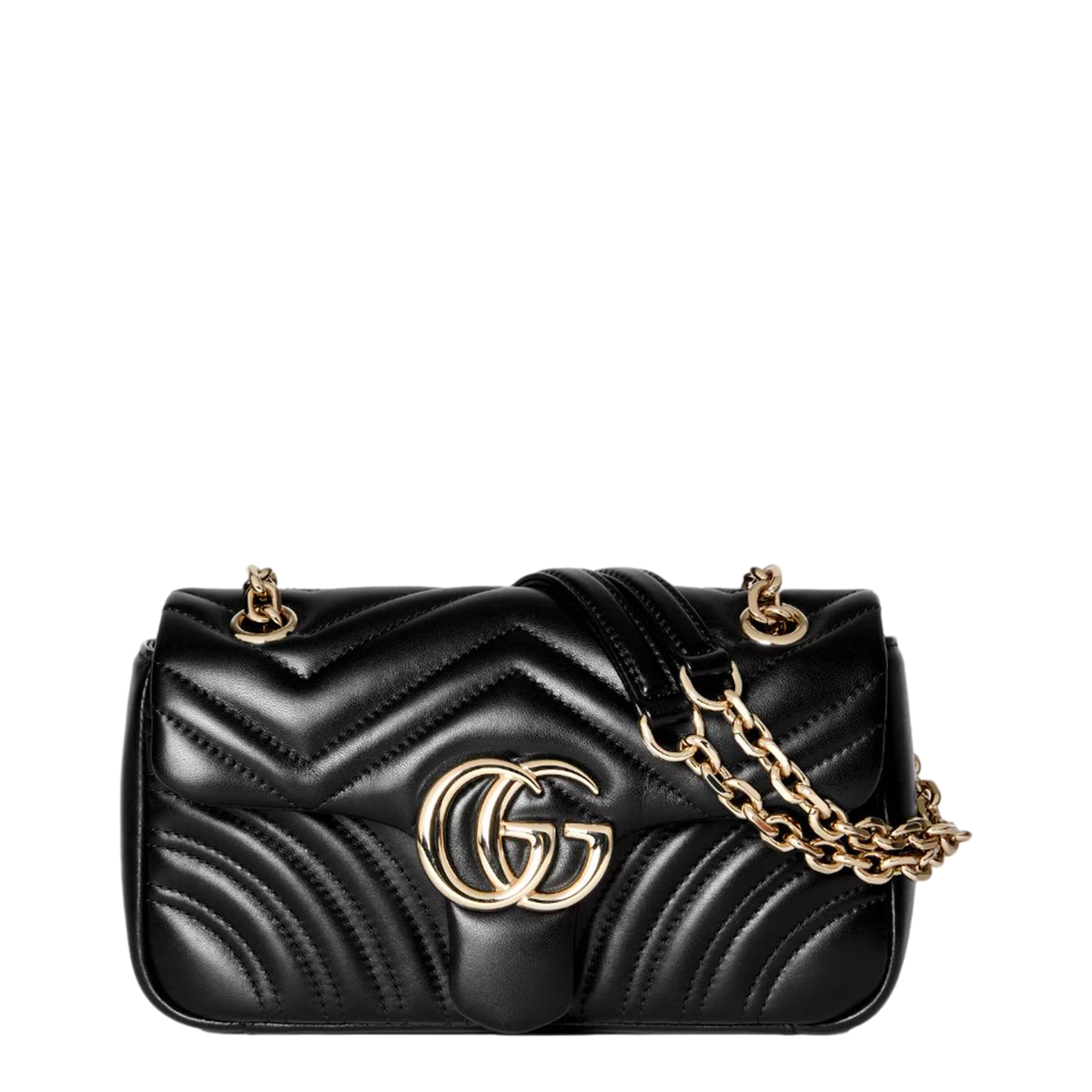 Small Shoulder Bag Black Leather - Image 5