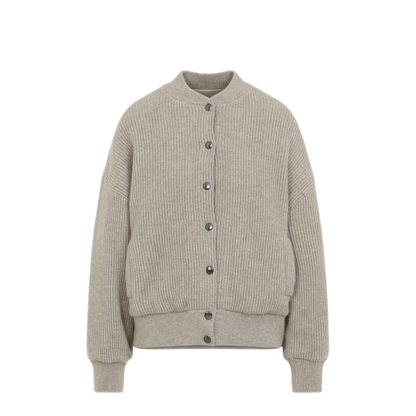 Cashmere Bomber Jacket - Image 2