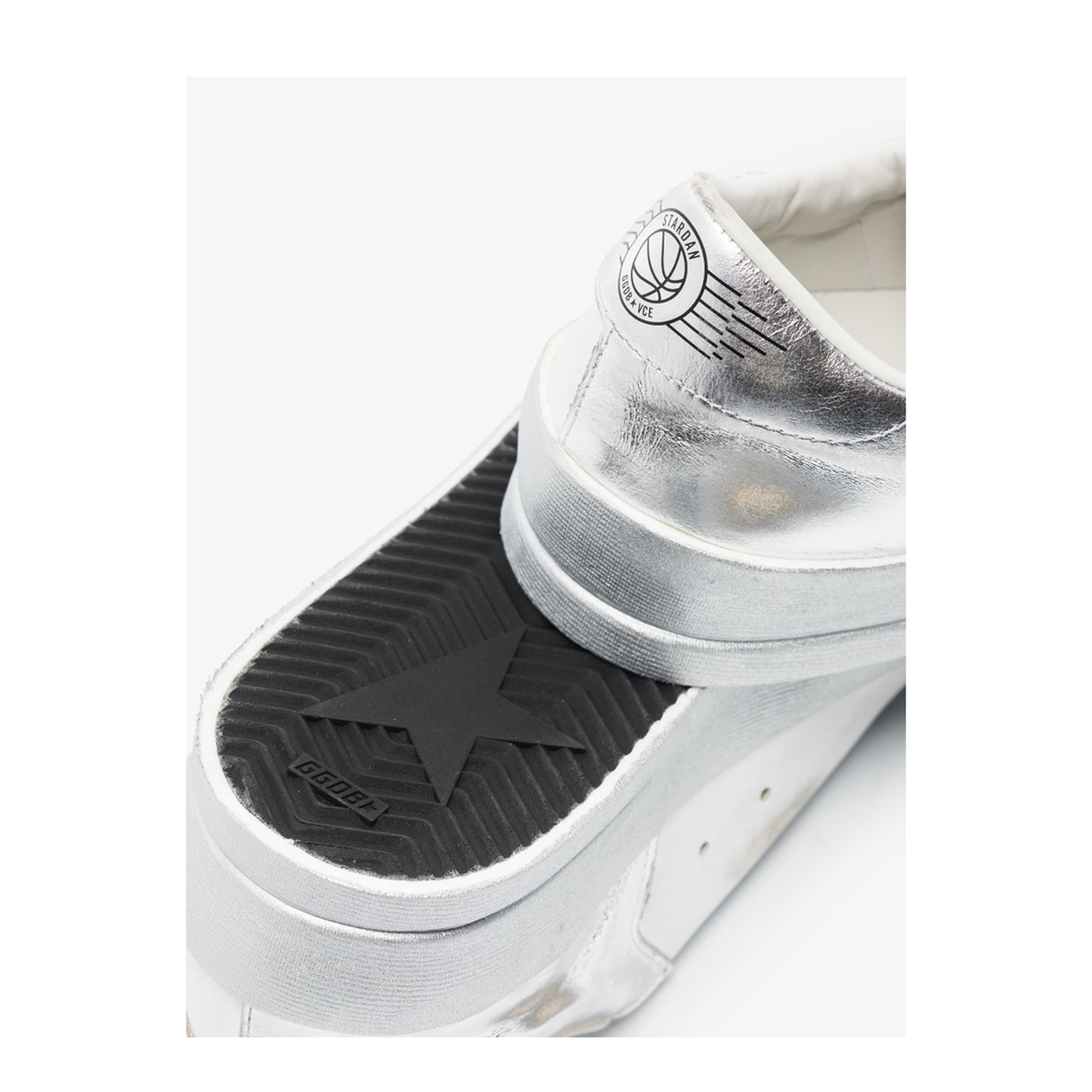 Stardan Leather Upper Laminated Sneakers, Brand - Image 9