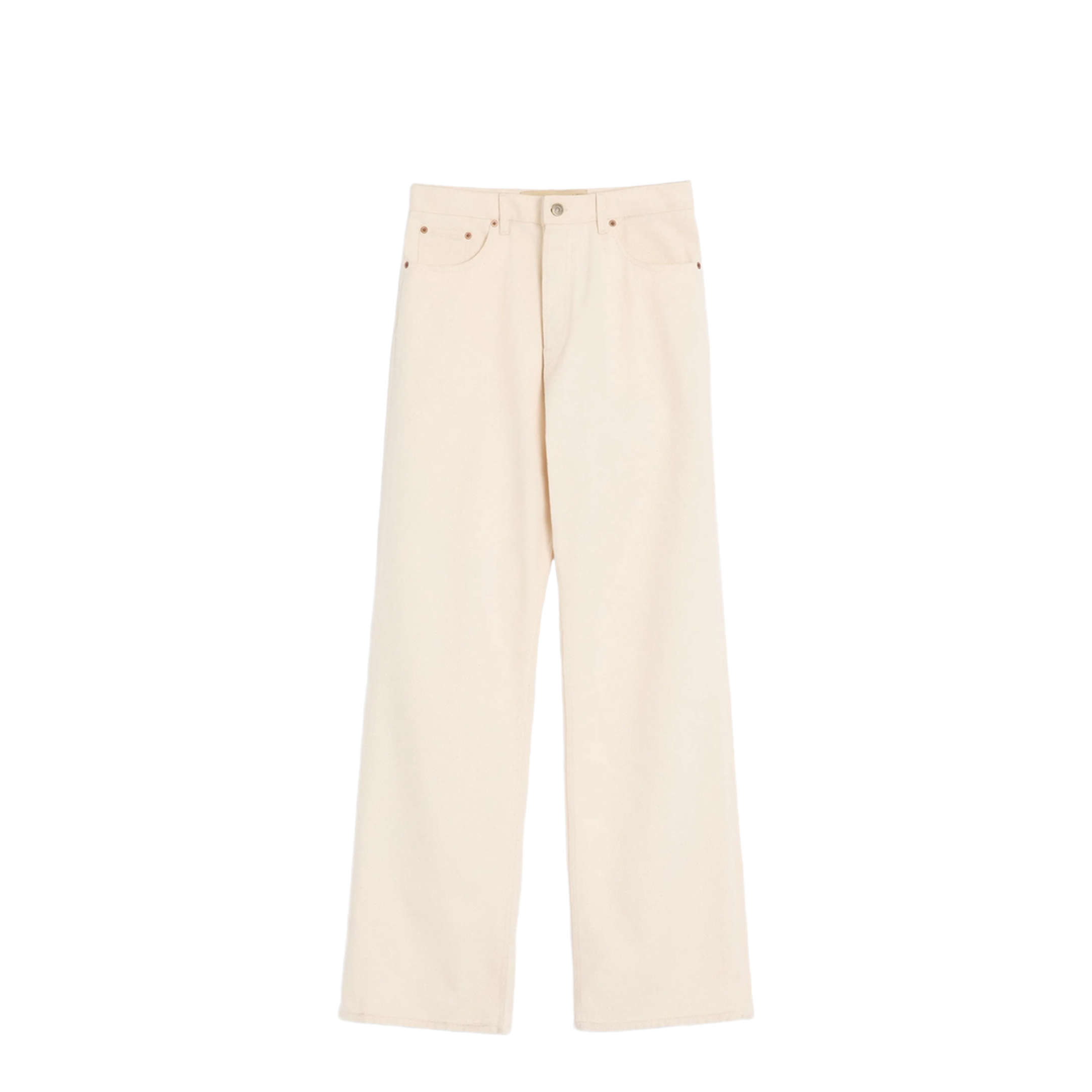 Loose Fit Denim Trousers - Image 1