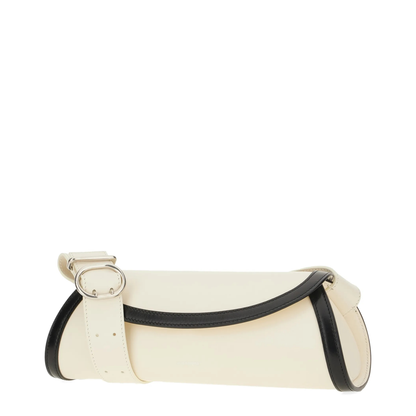 Two-tone Leather Small Cannolo Shoulder Bag - Image 4