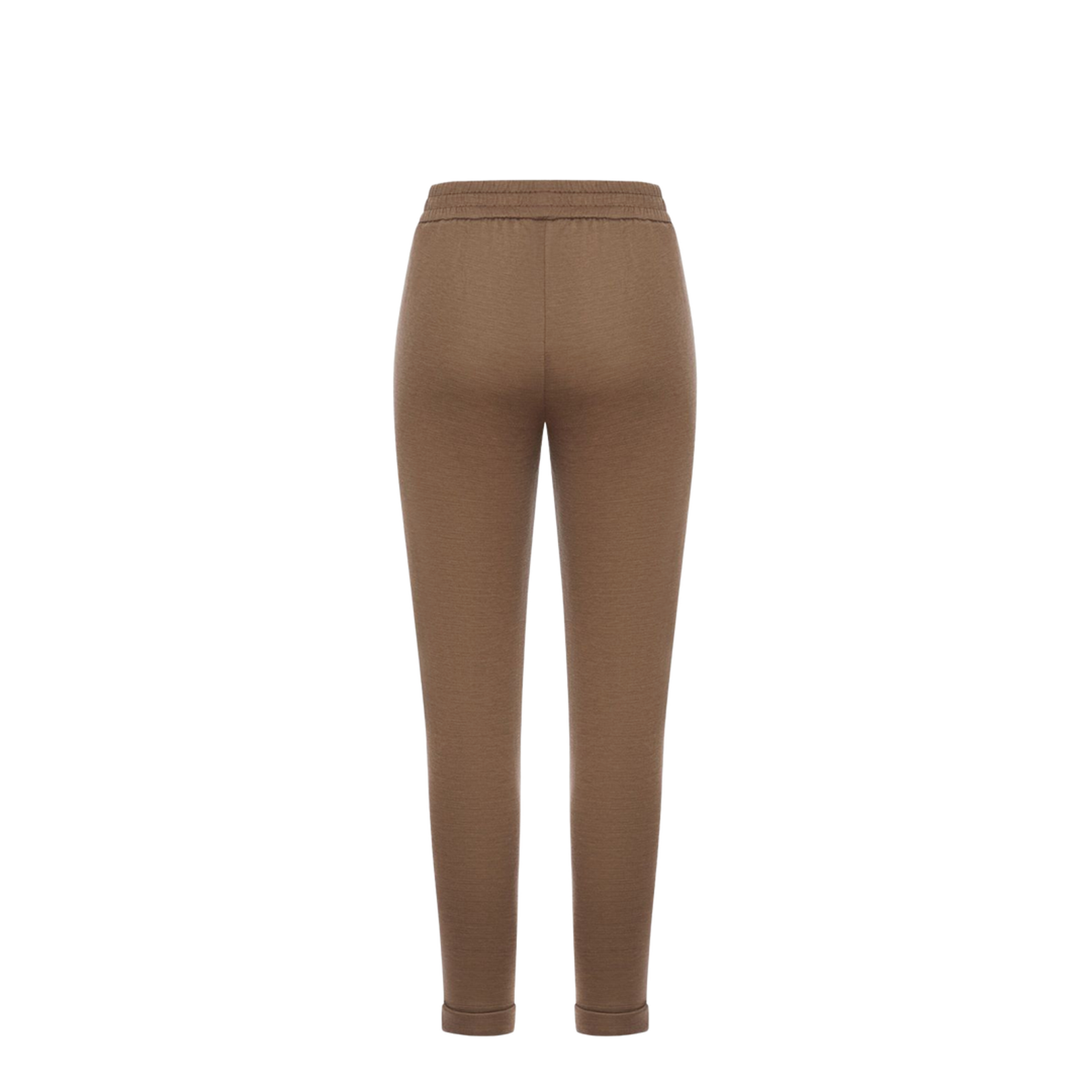 Cotton and Silk Interlock Joggers - Image 2