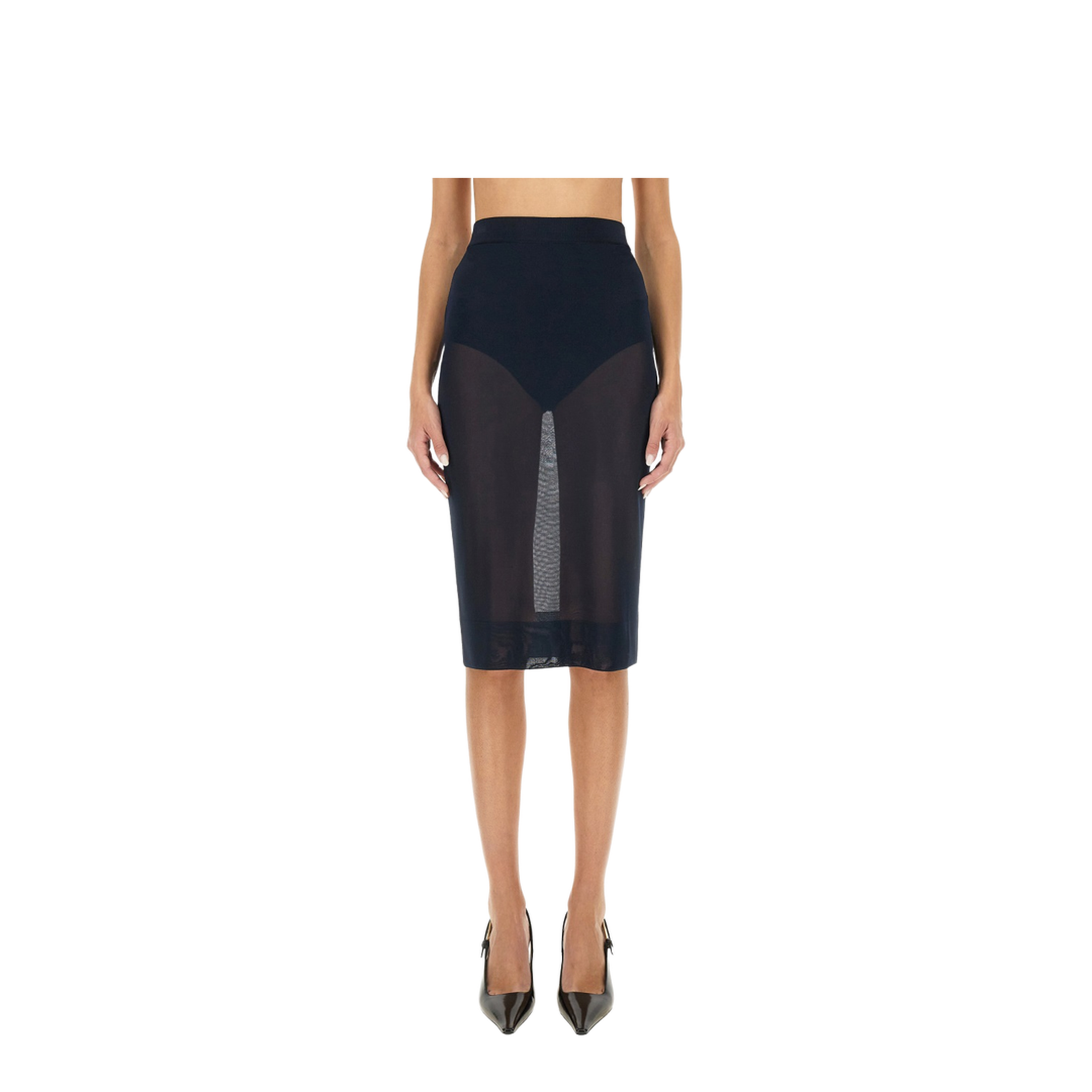 Knit Pencil Skirt - Image 1